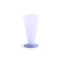 HAY - Conical Vase S, Ø 9.6 x H 18 cm, light blue and lavender blue