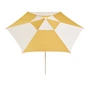 HAY - Terrazza Parasol, hexagonal, Ø 300 cm, off-white / ochre