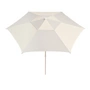 HAY - Terrazza Parasol, hexagonal, Ø 300 cm, off-white / gray