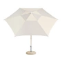 Kopie - HAY - Terrazza Parasol, hexagonal, Ø 300 cm, off-white / gray