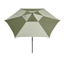 HAY - Terrazza Parasol, hexagonal, Ø 300 cm, green / dark green