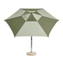 Kopie - HAY - Terrazza Parasol, hexagonal, Ø 300 cm, green / dark green