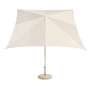 HAY - Terrazza Parasol, square, 240 x 240 cm, off-white / gray