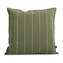 HAY - Terrazza Outdoor cushion, 60 x 60 cm, thin stripes, olive
