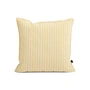 HAY - Terrazza Outdoor cushion, 50 x 50 cm, thick stripes, yellow