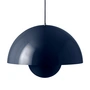 & Tradition - FlowerPot pendant light VP2, steel blue