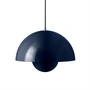 & Tradition - FlowerPot Pendant light VP7, steel blue