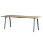 TipToe - NEW MODERN Dining table 95 x 220 cm, oak / pale blue
