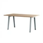 TipToe - NEW MODERN Dining table 95 x 160 cm, oak / pale blue