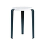 TipToe - LOU Venezia stool, recycled plastic / night blue