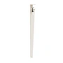 TipToe - Table and desk leg H 75 cm, cream white