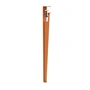 TipToe - Table and desk leg H 75 cm, tangerine red