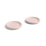 HAY - Barro Plate Ø 18 cm, pink (set of 2)