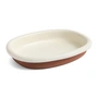 HAY - Barro Serving bowl oval, L, off-white
