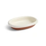 HAY - Barro Serving bowl oval, S, off-white