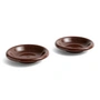 HAY - Barro Bowl Ø 20 cm, burgundy (set of 2)