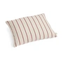HAY - Outdoor Market Cushion 45 x 35 cm, beige with red stripes
