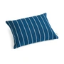 HAY - Outdoor Market Cushion 45 x 35 cm, blue with beige stripes