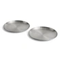 HAY - Outdoor Market Plate L, stainless steel (set of 2)