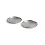 HAY - Outdoor Market Plate M, stainless steel (set of 2)