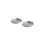 HAY - Outdoor Market Plate S, stainless steel (set of 2)
