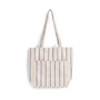HAY - Outdoor Market Tote Bag M, beige with blue stripes