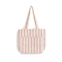 HAY - Outdoor Market Tote Bag M, beige with red stripes