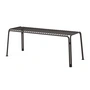 & Tradition - Thorvald SC112 Garden bench, 125 x 46 cm, warm black