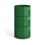 HAY - Facet Cabinet 30 with feet and castors, spinach green