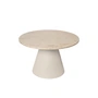 Broste Copenhagen - Miro Side table, Ø 75 x H 45 cm, beige
