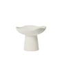 Broste Copenhagen - Momo Candle holder Ø 15 x H 12, white, matt