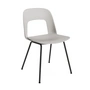 HAY - Layout 111 Chair, black / sky gray (plastic glides)