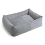HAY - Dog bed, Zip, L, blue / white stripes