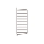 String - Wall ladder for String Shelf 50 x 20 cm, dark brown