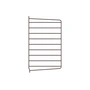 String - Wall ladder for String Shelf 50 x 30 cm, dark brown