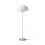 Gubi - Stemlite Floor lamp H 110 cm, pebble gray / opal