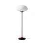 Gubi - Stemlite Floor lamp H 110 cm, black-red / opal