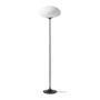 Gubi - Stemlite Floor lamp H 150 cm, chrome black / opal