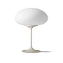 Gubi - Stemlite Table lamp H 42 cm, pebble gray / opal
