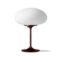 Gubi - Stemlite Table lamp H 42 cm, black-red / opal