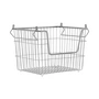 House Doctor - Taw storage basket, medium, chrome