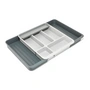 Joseph Joseph - DrawerStore Extendable organizer (8 compartments), light stone