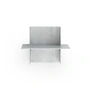 Normann Copenhagen - Alu Wall shelf, 25 cm, brushed aluminum