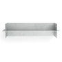 Normann Copenhagen - Alu Wall shelf, 80 cm, brushed aluminum