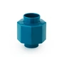 Normann Copenhagen - Deko Object Vase Hexagon, petrol blue