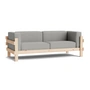 Normann Copenhagen - Kube 3-seater sofa, pine / Remix 133