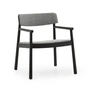 Normann Copenhagen - Timb Lounge armchair, black / Hallingdal 166