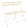 Fermob - Bistro 2-seater folding bench, latte beige