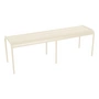 Fermob - Luxembourg 3 / 4 person bench without backrest, latte-beige