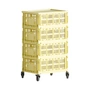 HAY - Roll container, light yellow, recycled
